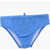 DSQUARED2 Swimsuit Briefs With Printed Logo Light Blue