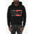 DSQUARED2 Cotton Hoodie With Logo Black