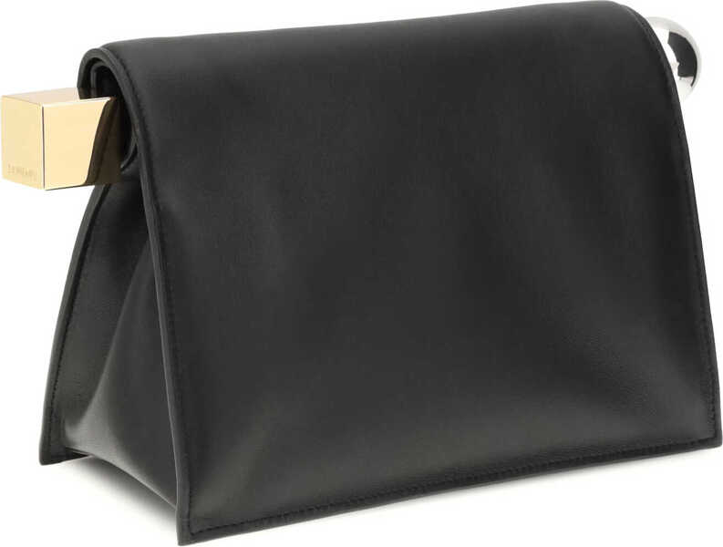 Genti plic JACQUEMUS Rond Carr Clutch Bag BLACK Femei (BM 19706963) 3