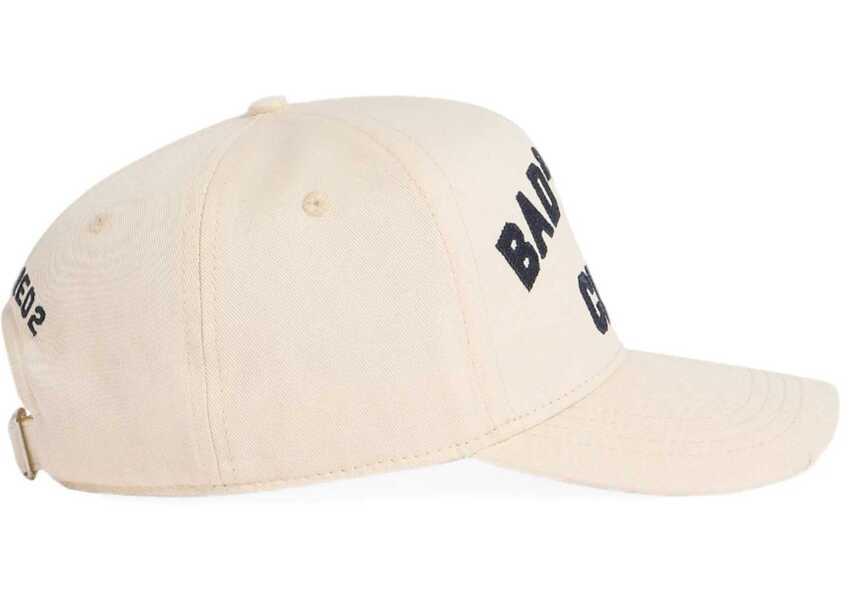 Sepci DSQUARED2 College Baseball Hat AVORIO Barbati (BM 19706978) 5