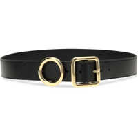 Accesorii JACQUEMUS Dama - Curele JACQUEMUS Leather Regalo Belt BLACK Femei (BM 19706981) - B-mall.ro