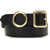JACQUEMUS Leather Regalo Belt BLACK