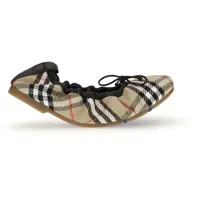 Balerini Burberry Fawn Check Ballerinas