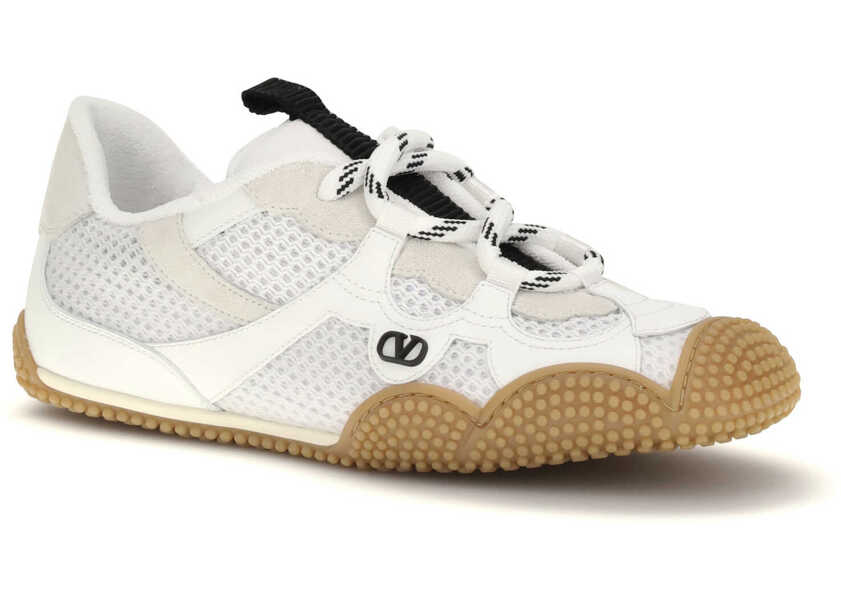 Sneakers Valentino Garavani Amphibia Sneakers BIANCO/BIA-TRASP/BIA/BIA/NERO/MI Femei (BM 19707011) 2