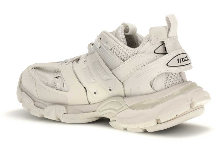 Sneakers Balenciaga Track Signature Sneakers WHITE / BLACK Femei (BM 19707020) 3