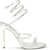 Rene Caovilla Rhinestone Sandals SILVER LAMB/CRYSTAL STRASS