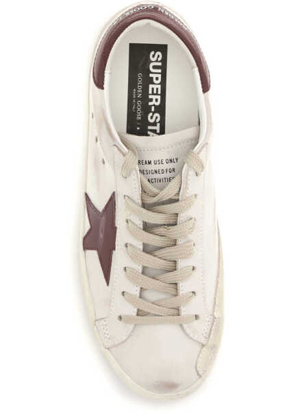 Sneakers Golden Goose Super Star Sneakers WHITE/RED Barbati (BM 19707050) 4