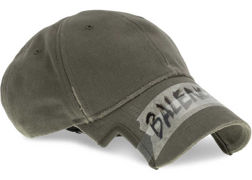 Sepci Balenciaga Masking Tape Baseball Hat KHAKI Barbati (BM 19707065) 2