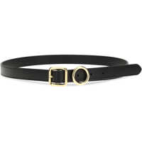 Accesorii JACQUEMUS Dama - Curele JACQUEMUS Small leather Regalo Belt BLACK Femei (BM 19707068) - B-mall.ro