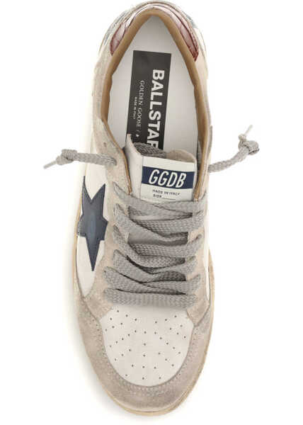 Sneakers Golden Goose Ball Star Sneakers WHITE/BEIGE/INK BLUE/BROWN Barbati (BM 19707071) 4