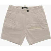 Pantaloni scurti Single-Pleated Cotton Chinos Shorts Baieti