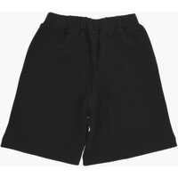 Pantaloni scurti Marni pentru Baieti - Pantaloni scurti Marni Brushed Cotton Shorts With Contrasting Logo Black Baieti (BM 19707206) - B-mall.ro