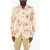 DSQUARED2 Floral Motif Shirts With Hidden Closure Multicolor