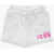 DSQUARED2 Cotton Icon Shorts With Neon Print White