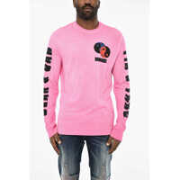 Tricouri Long Sleeve Crew-Neck T-Shirt With Side Logo Barbati