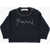 Marni Wool And Cashmere Crew-Neck Sweater With Embroidered Logo Blue