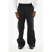 Pantaloni casual Icon Stretch Cotton Cargo Pants With Metal Detail Barbati