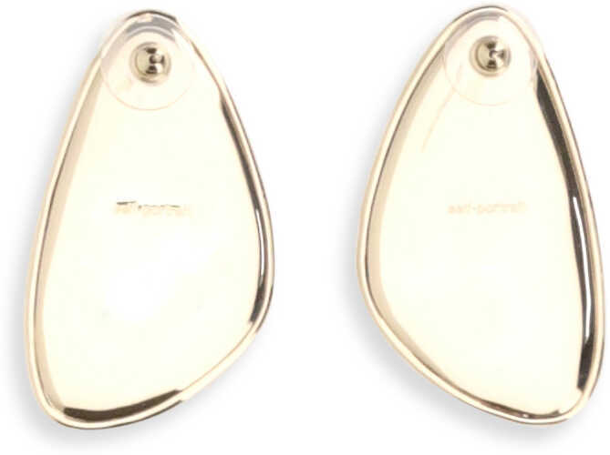 Cercei Self-Portrait Golden Hammered Crystal Earrings GOLD Femei (BM 19707368) 2