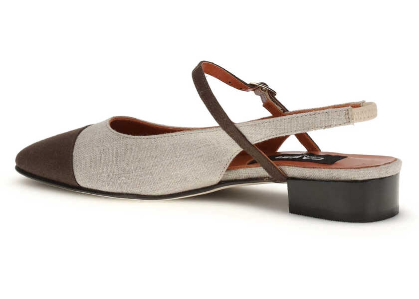 Pantofi cu toc CAREL PARIS Oceano Ballerinas BEIGE/BROWN Femei (BM 19707377) 3