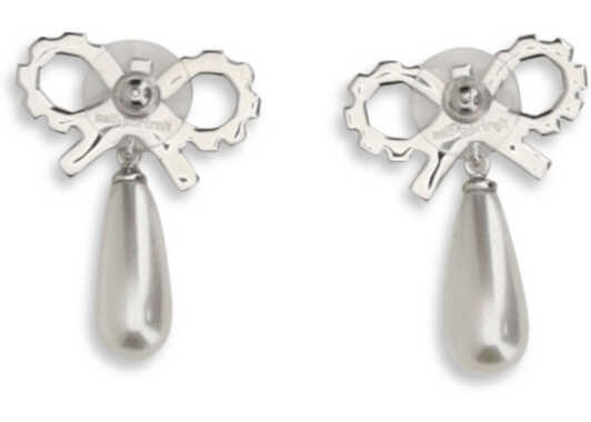 Cercei Self-Portrait Crystal bow pearl Earrings PEARL Femei (BM 19707398) 2