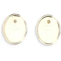 Accesorii Self-Portrait Dama - Cercei Self-Portrait Hammered gold Earrings RED Femei (BM 19707401) - B-mall.ro