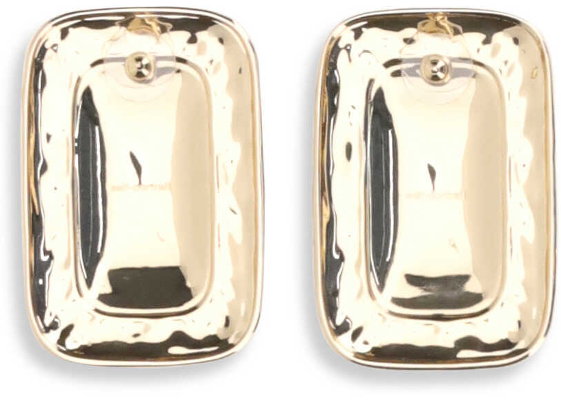 Cercei Self-Portrait Mottled gold Earrings GOLD Femei (BM 19707407) 2