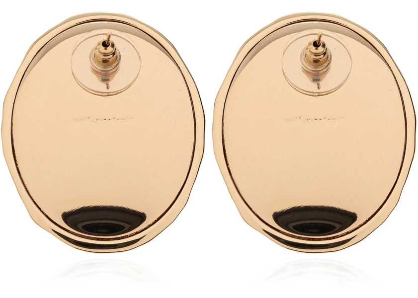 Cercei Self-Portrait Hammered gold Earrings BROWN Femei (BM 19707419) 3