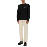 Tricouri JACQUEMUS pentru Barbati - Tricouri JACQUEMUS T-Shirt A Maniche Lunghe BLACK Barbati (BM 19707452) - B-mall.ro