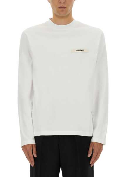 Tricouri JACQUEMUS T-Shirt A Maniche Lunghe WHITE Barbati (BM 19707455) 2