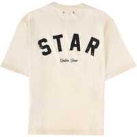 Tricouri Golden Goose Dama - Tricouri Golden Goose T-Shirt Logo IVORY Femei (BM 19707473) - B-mall.ro