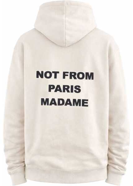 Bluze de trening DRLE DE MONSIEUR Slogan Sweatshirt BEIGE Barbati (BM 19707524) 2