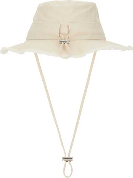 Palarii JACQUEMUS Cappello Artichaut WHITE Femei (BM 19707539) 3