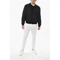 Sacouri elegante pentru Barbati - Sacouri DSQUARED2 Blazer Cardigan Fit Con Logo In Spugna Black Barbati (BM 19707677) - B-mall.ro