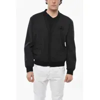 Sacouri Blazer Cardigan Fit Con Logo In Spugna Barbati