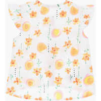 Bluze Marni pentru Fete - Bluze Marni Short-Sleeve Floral Patterned Blouse Orange Fete (BM 19707683) - B-mall.ro