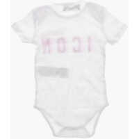 Lenjerie intima DSQUARED2 Dama - Body-uri DSQUARED2 Icon Cotton Romper Suit With Logo White Femei (BM 19707689) - B-mall.ro