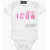 DSQUARED2 Icon Cotton Romper Suit With Logo White