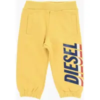 Pantaloni de trening Cotton Joggers With Side Logo Baieti