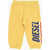 Diesel Cotton Joggers With Side Logo Yellow