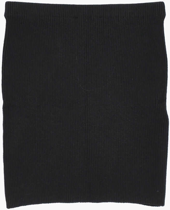 Fuste Diesel Ribbed Gargetti Bodycon Skirt Black Fete (BM 19707722) 3