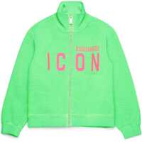 Bluze de trening Icon Fluorescent Sweatshirt With Contrasting Logo Baieti