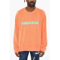 Bluze de trening Cotton Crew-Neck Sweatshirt With Logo Barbati