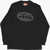 Diesel Cotton Crew-Neck T-Shirt With Embossed Monogram Black