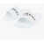 Givenchy Rubber Slide With Embossed Logo White