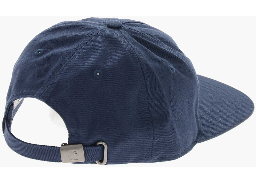 Sepci Carhartt Canvas Baseball Cap With Embroidered Logo Blue Barbati (BM 19707851) 3