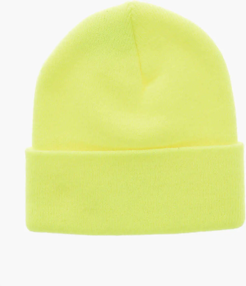 Caciuli STSSY Embroidered Logo Saye Beanie Yellow Barbati (BM 19707863) 3