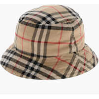 Caciuli Iconic Check Cotton Bucket Hat Barbati
