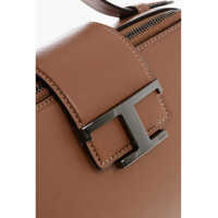 Genti de mana TOD'S pentru Barbati - Genti de mana TODS Leather Camera Bag With Monogram Brown Barbati (BM 19707875) - B-mall.ro