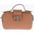 TOD'S Leather Camera Bag With Monogram Brown