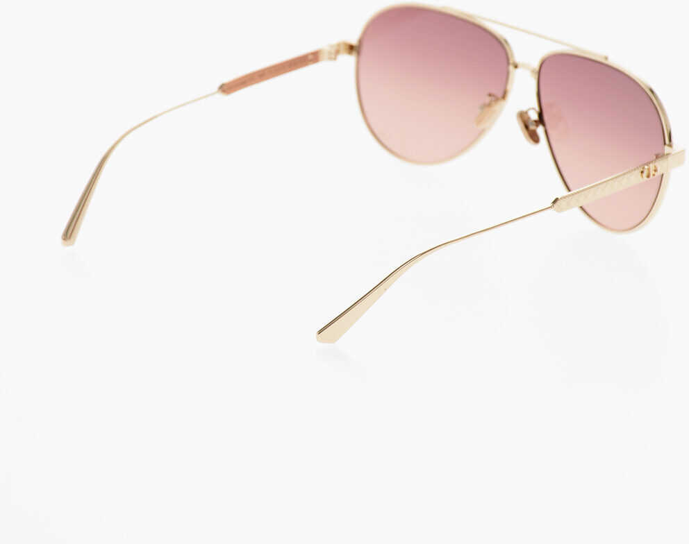 Ochelari de soare Dior Aviator Sunglasses With Gold Finish Frame Gold Femei (BM 19707884) 3